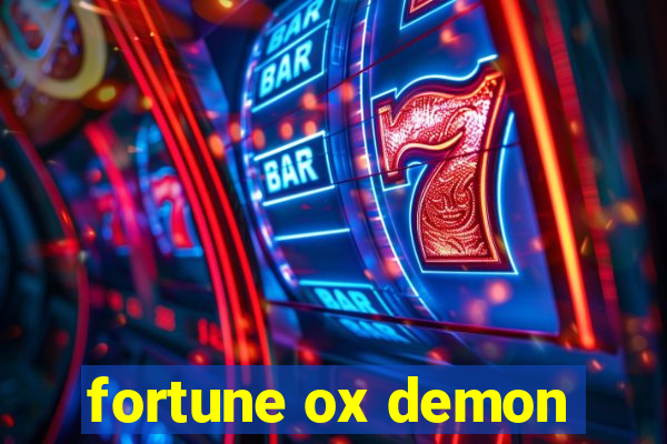 fortune ox demon